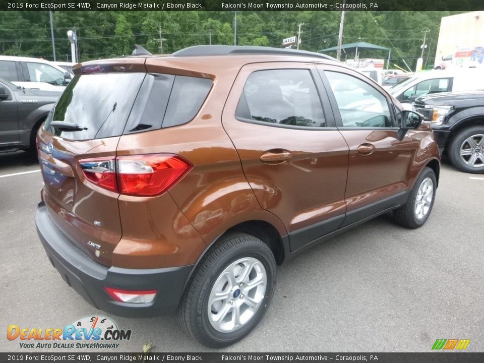 2019 Ford EcoSport SE 4WD Canyon Ridge Metallic / Ebony Black Photo #2