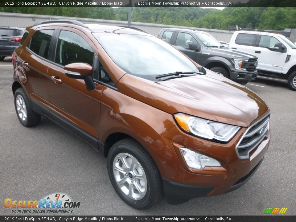2019 Ford EcoSport SE 4WD Canyon Ridge Metallic / Ebony Black Photo #3