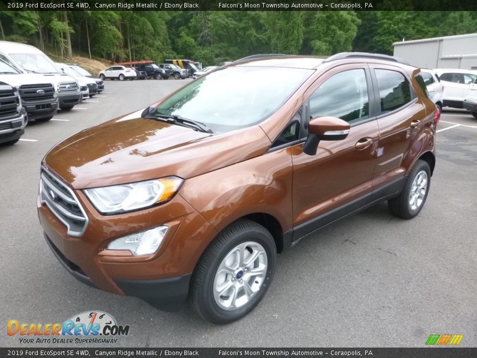 2019 Ford EcoSport SE 4WD Canyon Ridge Metallic / Ebony Black Photo #5