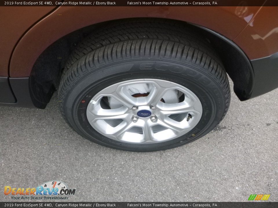 2019 Ford EcoSport SE 4WD Canyon Ridge Metallic / Ebony Black Photo #7