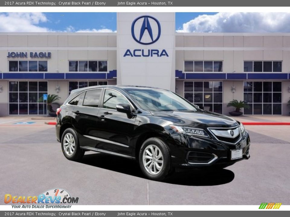 2017 Acura RDX Technology Crystal Black Pearl / Ebony Photo #1