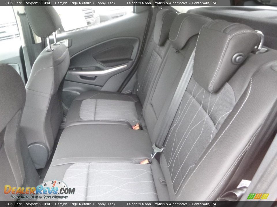 2019 Ford EcoSport SE 4WD Canyon Ridge Metallic / Ebony Black Photo #8