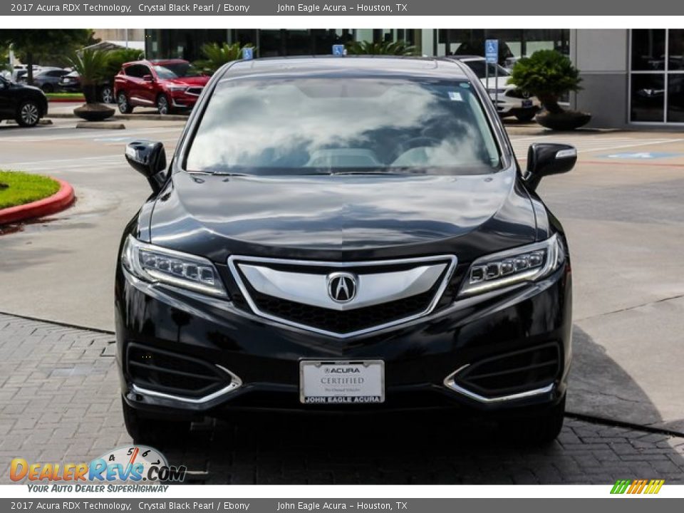 2017 Acura RDX Technology Crystal Black Pearl / Ebony Photo #2
