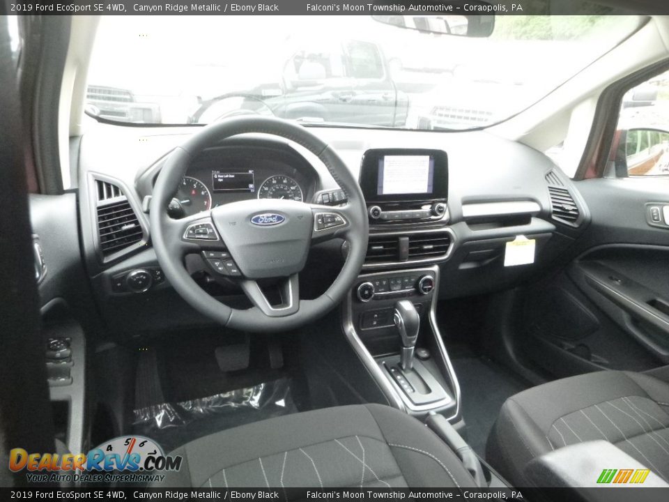 2019 Ford EcoSport SE 4WD Canyon Ridge Metallic / Ebony Black Photo #9