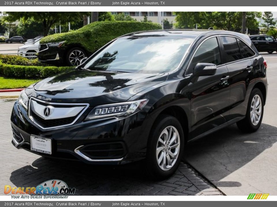 2017 Acura RDX Technology Crystal Black Pearl / Ebony Photo #3