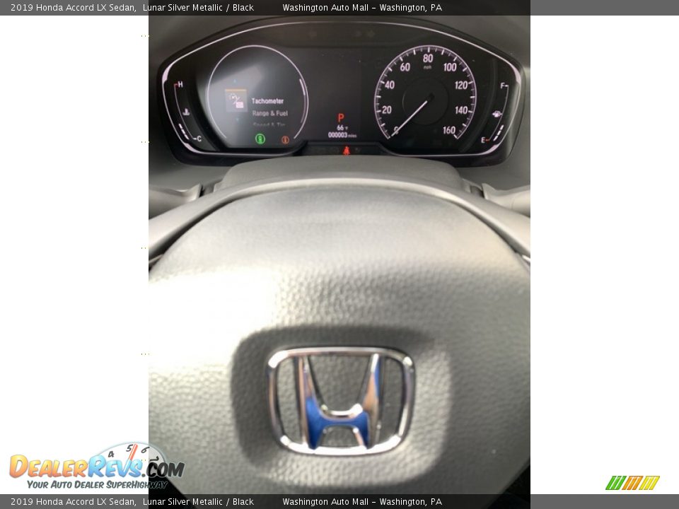 2019 Honda Accord LX Sedan Lunar Silver Metallic / Black Photo #29