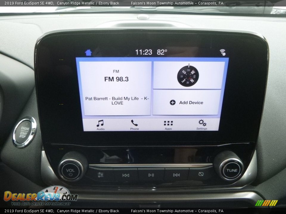 2019 Ford EcoSport SE 4WD Canyon Ridge Metallic / Ebony Black Photo #14