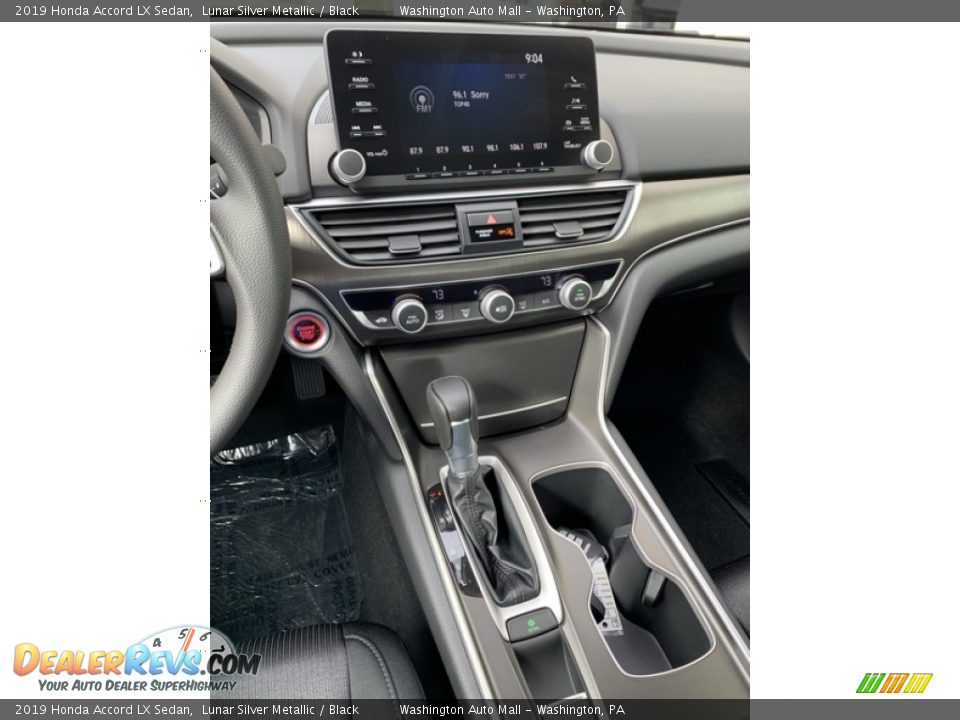 2019 Honda Accord LX Sedan Lunar Silver Metallic / Black Photo #30
