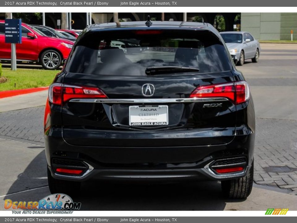 2017 Acura RDX Technology Crystal Black Pearl / Ebony Photo #6