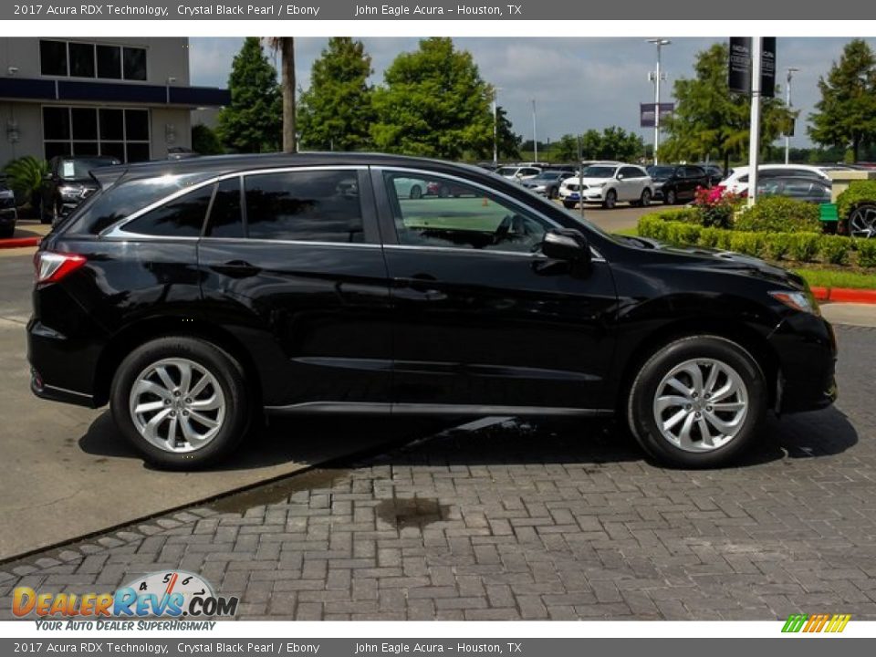 2017 Acura RDX Technology Crystal Black Pearl / Ebony Photo #8