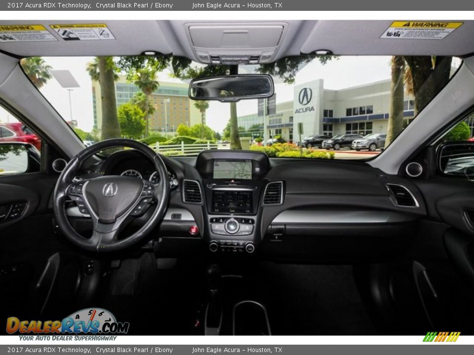 2017 Acura RDX Technology Crystal Black Pearl / Ebony Photo #9