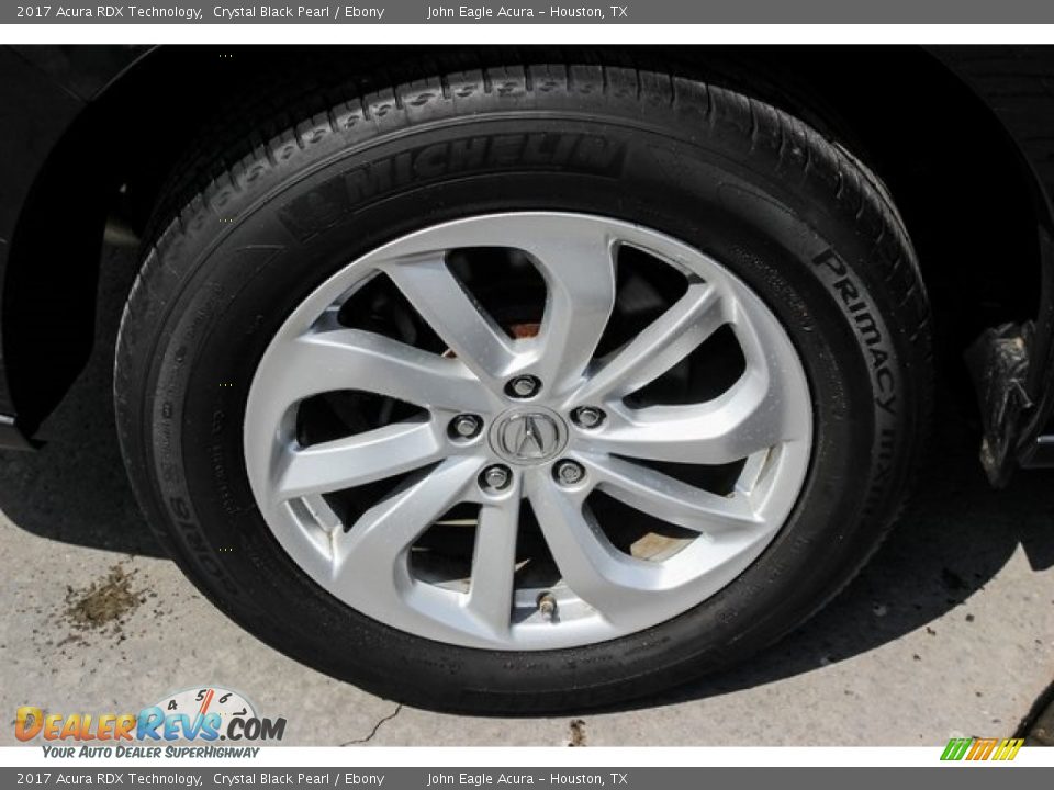 2017 Acura RDX Technology Crystal Black Pearl / Ebony Photo #11