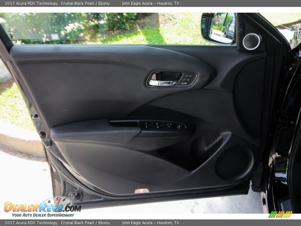 2017 Acura RDX Technology Crystal Black Pearl / Ebony Photo #18
