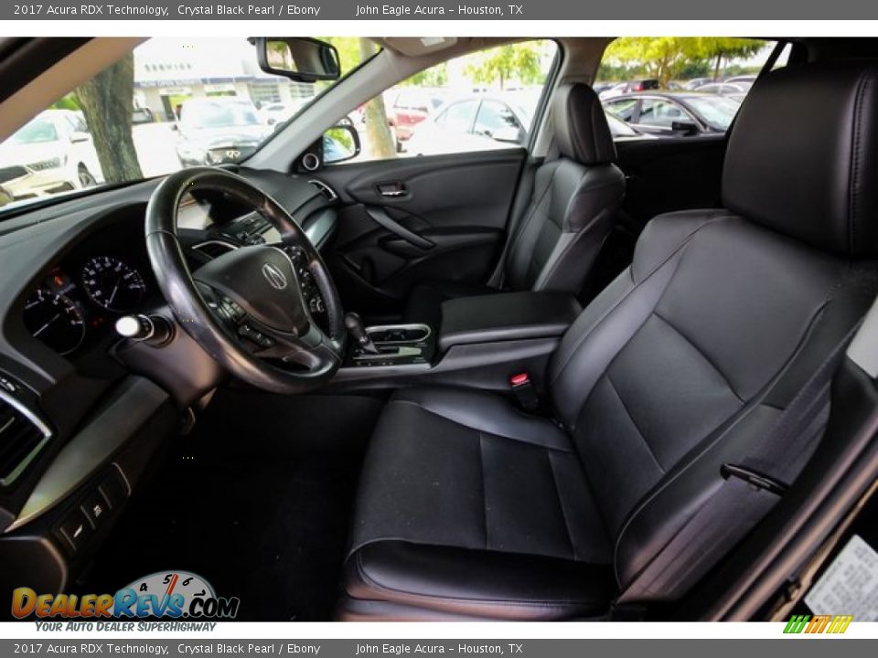 2017 Acura RDX Technology Crystal Black Pearl / Ebony Photo #19
