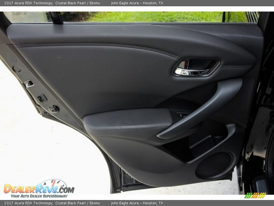 2017 Acura RDX Technology Crystal Black Pearl / Ebony Photo #20