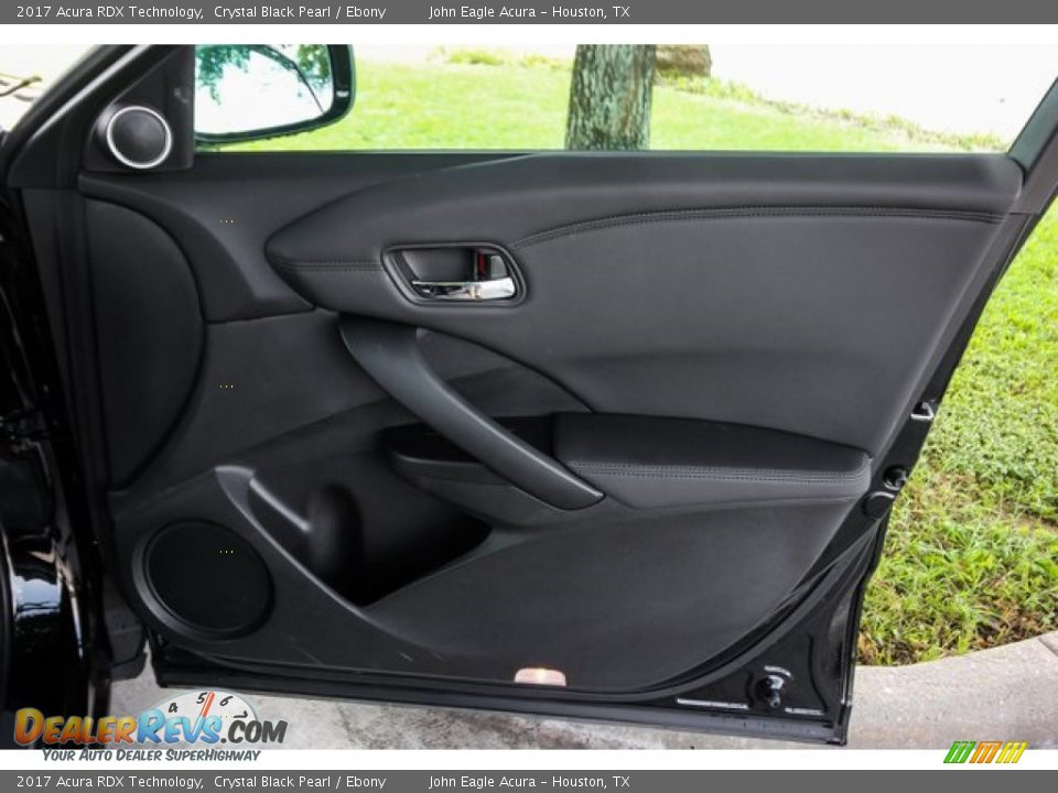 2017 Acura RDX Technology Crystal Black Pearl / Ebony Photo #25