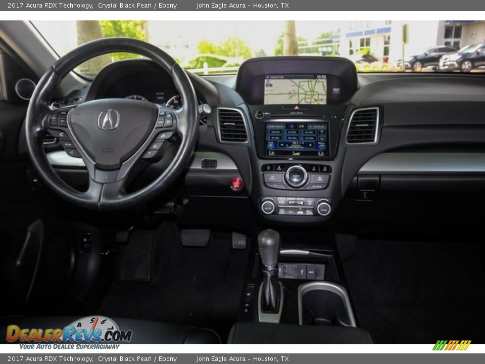2017 Acura RDX Technology Crystal Black Pearl / Ebony Photo #28