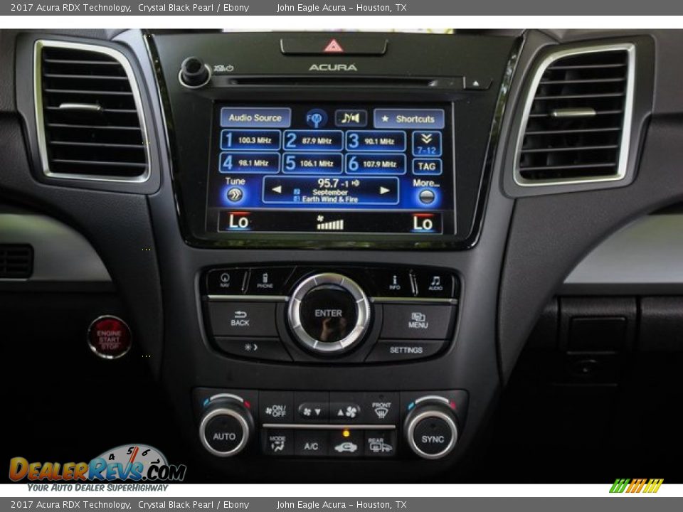 2017 Acura RDX Technology Crystal Black Pearl / Ebony Photo #30