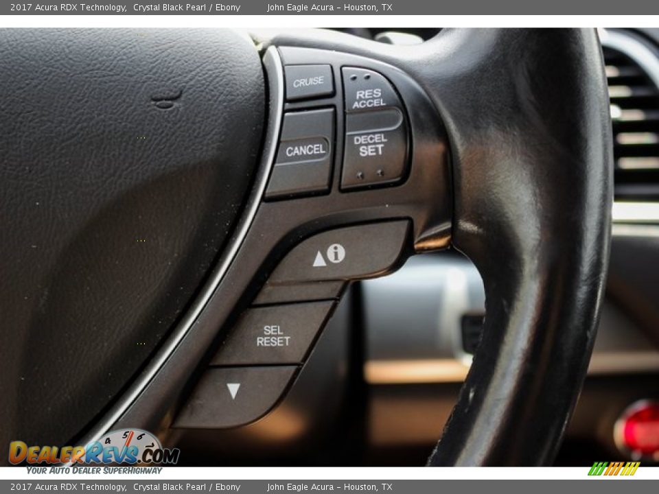 2017 Acura RDX Technology Crystal Black Pearl / Ebony Photo #34