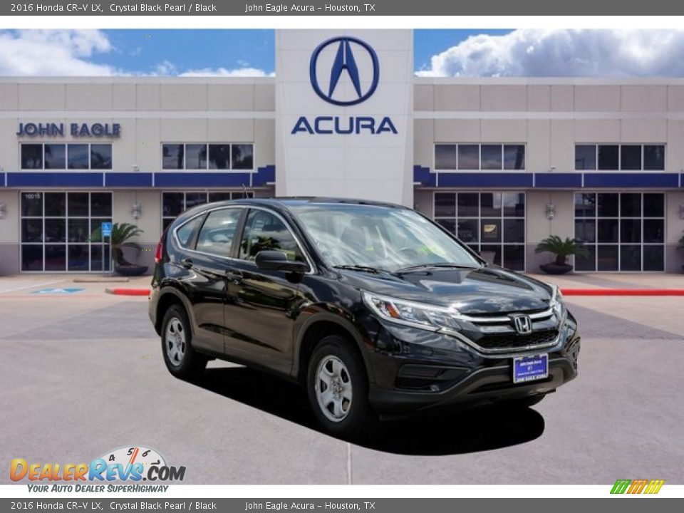 2016 Honda CR-V LX Crystal Black Pearl / Black Photo #1