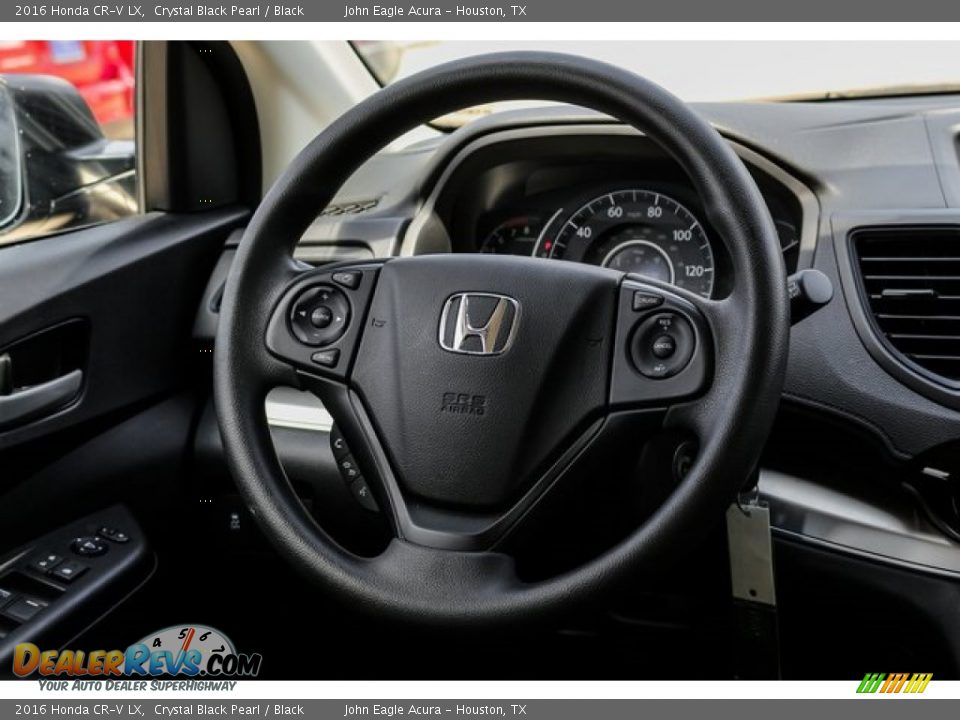 2016 Honda CR-V LX Crystal Black Pearl / Black Photo #24