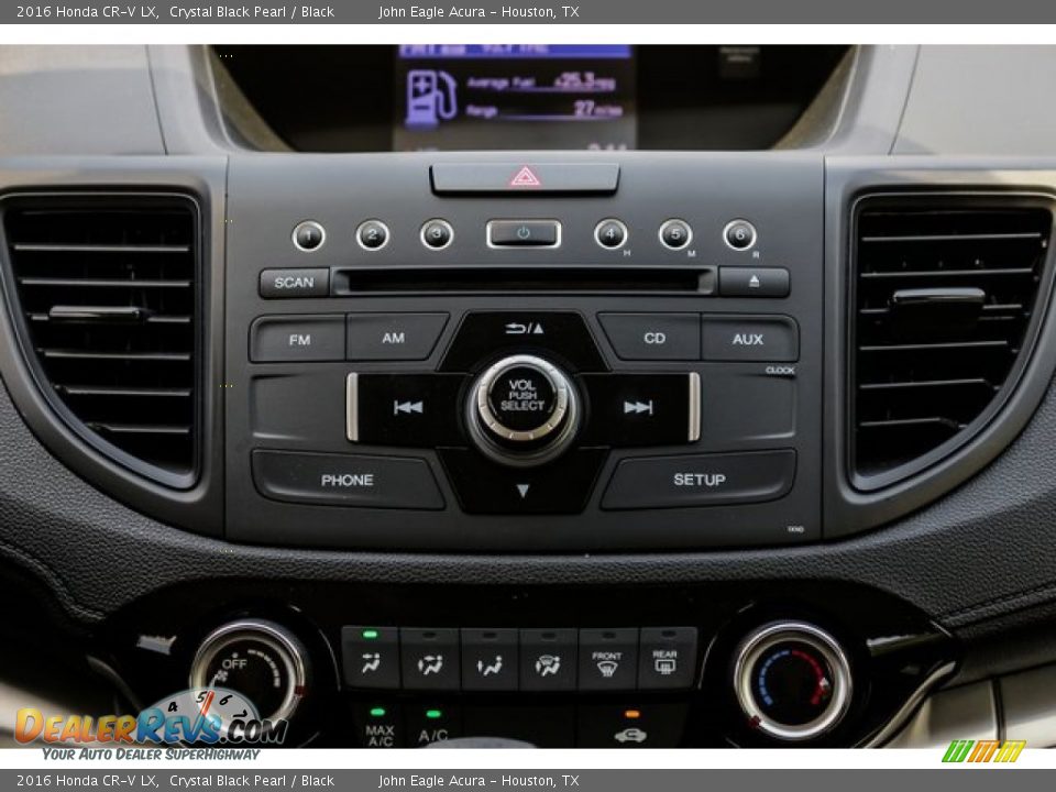 2016 Honda CR-V LX Crystal Black Pearl / Black Photo #25