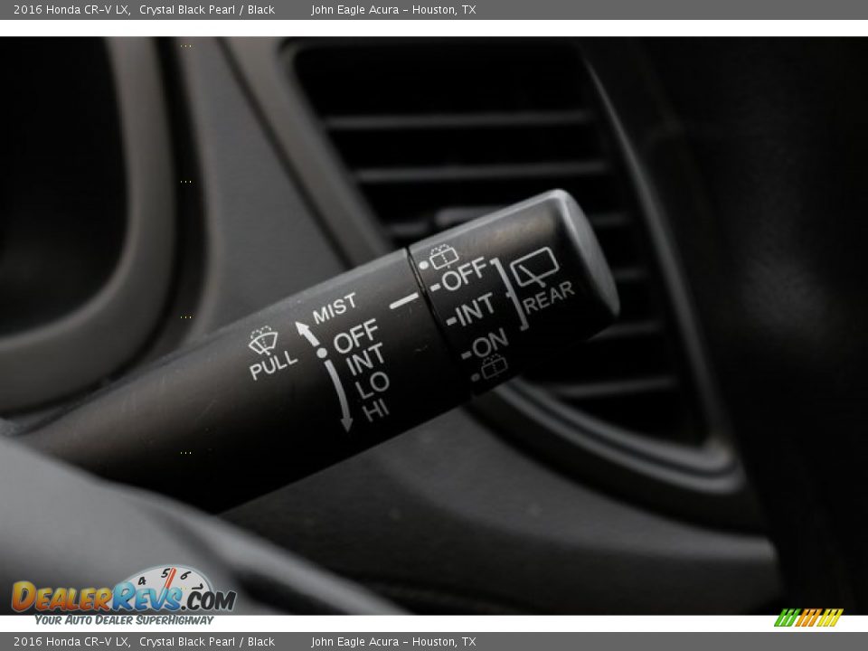 2016 Honda CR-V LX Crystal Black Pearl / Black Photo #33