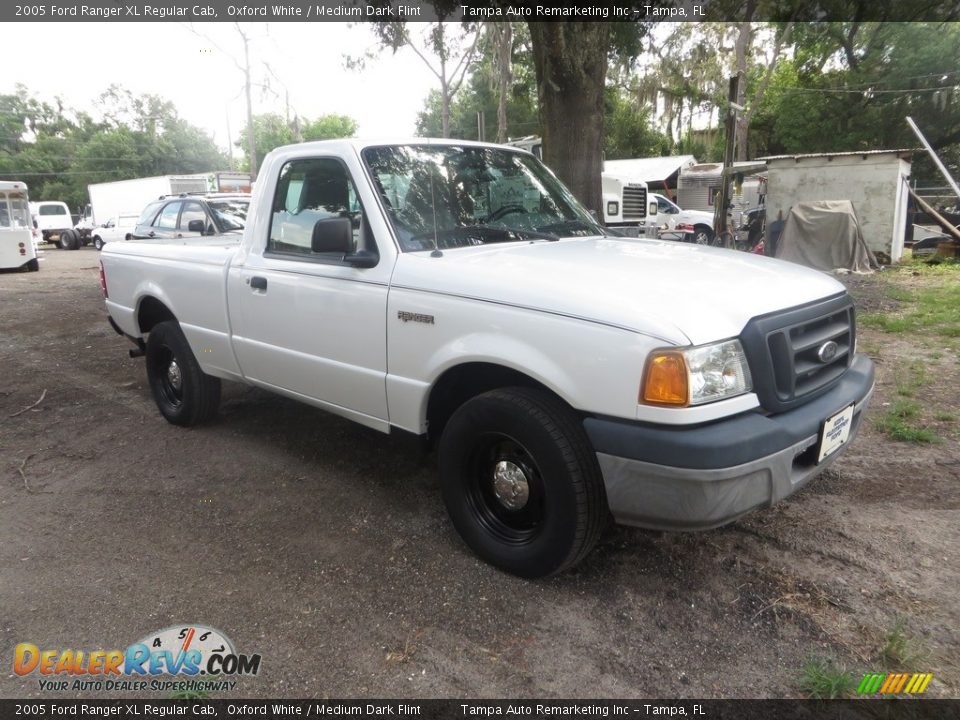 2005 Ford Ranger XL Regular Cab Oxford White / Medium Dark Flint Photo #2