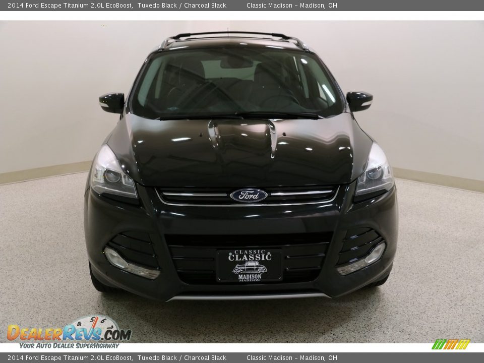 2014 Ford Escape Titanium 2.0L EcoBoost Tuxedo Black / Charcoal Black Photo #2