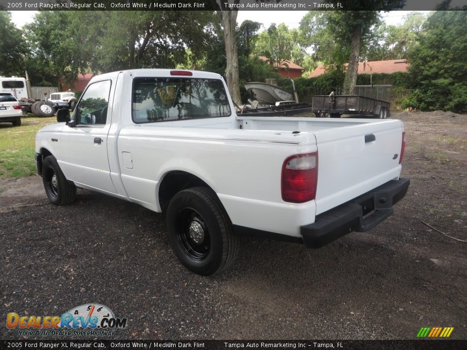 2005 Ford Ranger XL Regular Cab Oxford White / Medium Dark Flint Photo #6