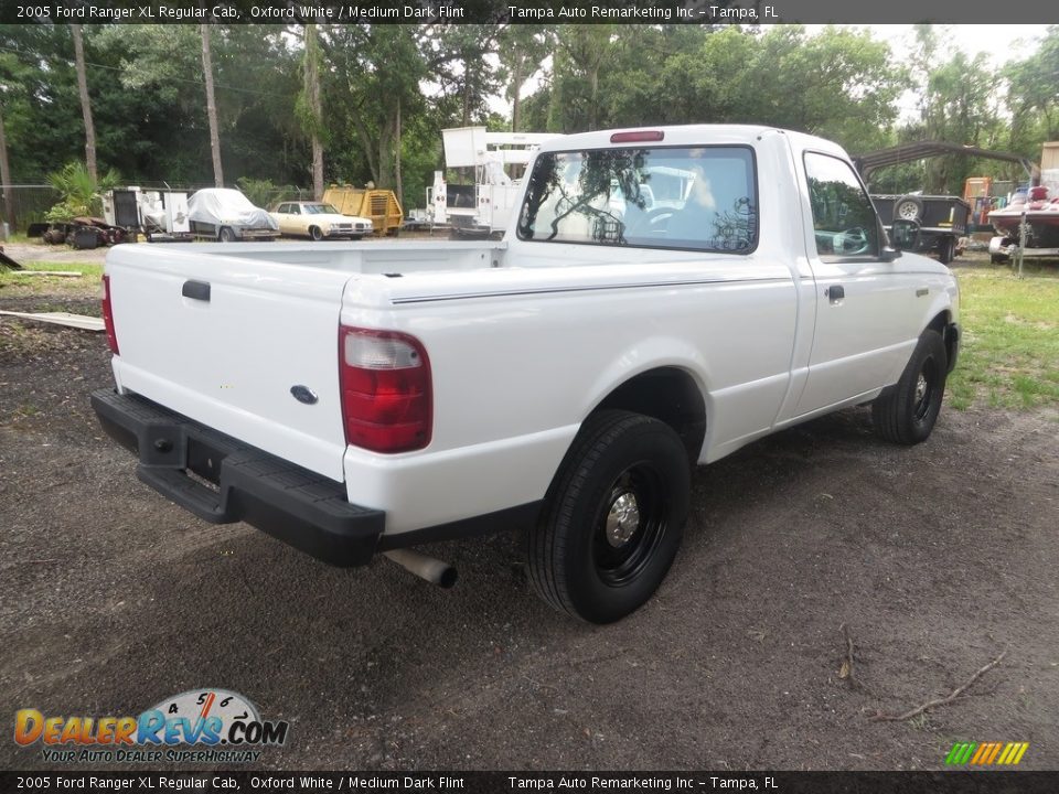 2005 Ford Ranger XL Regular Cab Oxford White / Medium Dark Flint Photo #7