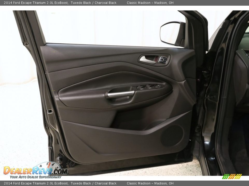 2014 Ford Escape Titanium 2.0L EcoBoost Tuxedo Black / Charcoal Black Photo #6