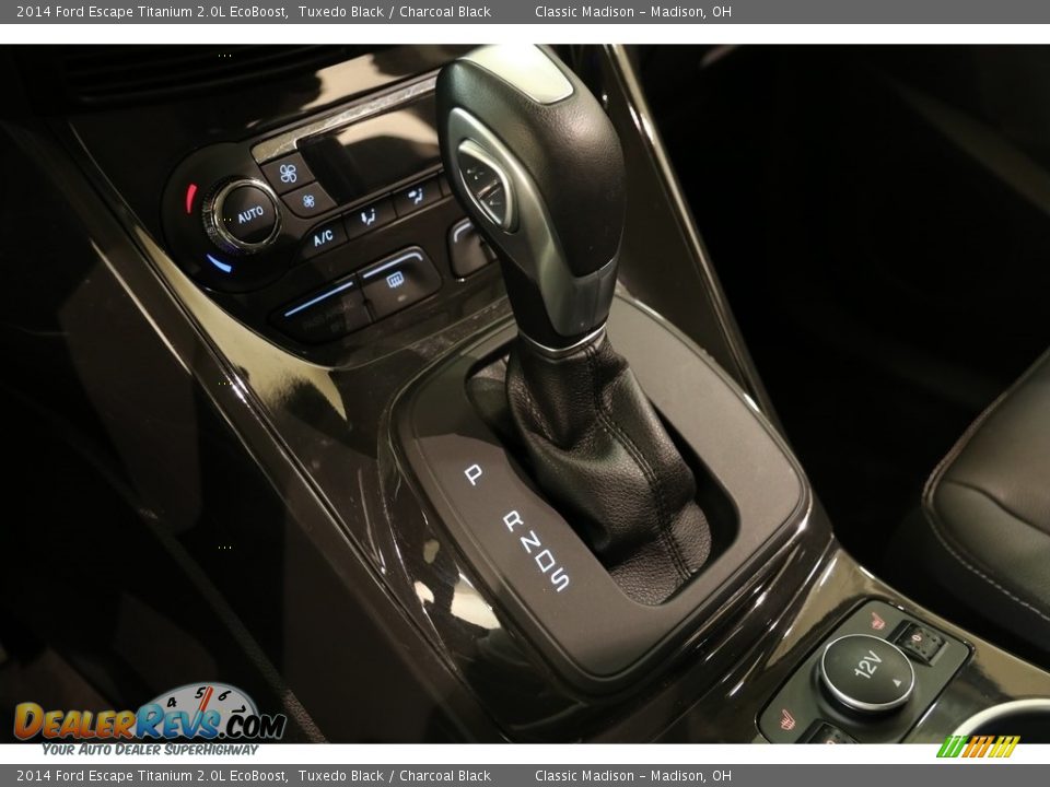 2014 Ford Escape Titanium 2.0L EcoBoost Tuxedo Black / Charcoal Black Photo #14