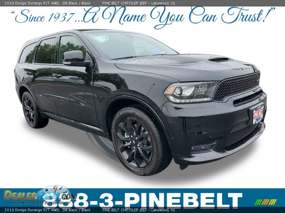 2019 Dodge Durango R/T AWD DB Black / Black Photo #1