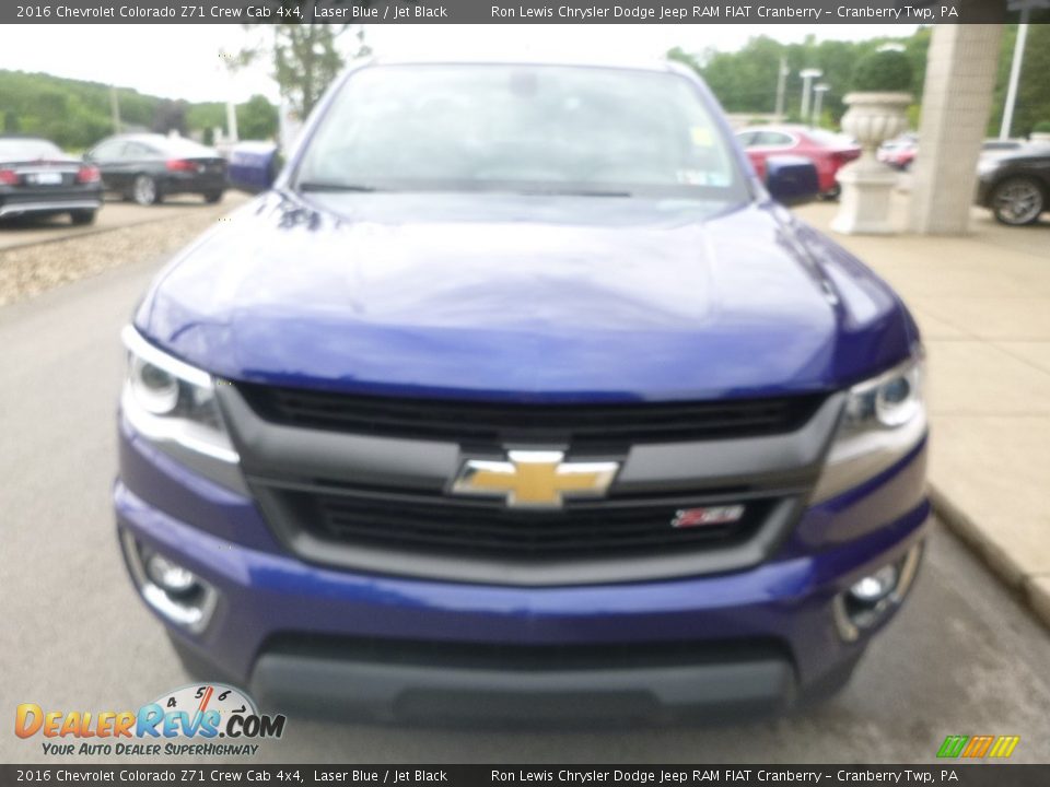 2016 Chevrolet Colorado Z71 Crew Cab 4x4 Laser Blue / Jet Black Photo #4