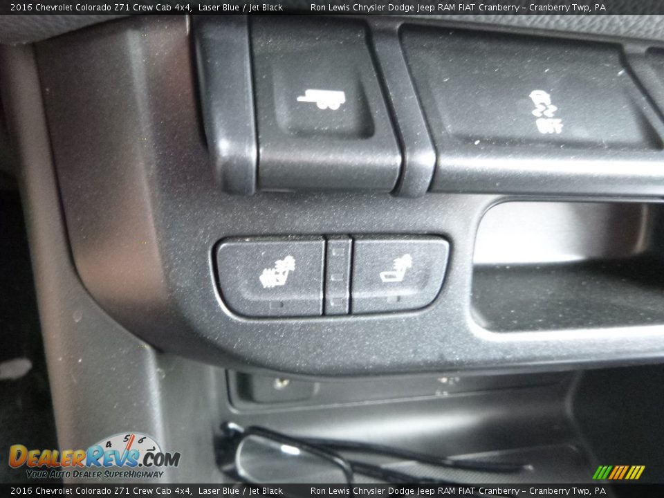 2016 Chevrolet Colorado Z71 Crew Cab 4x4 Laser Blue / Jet Black Photo #19