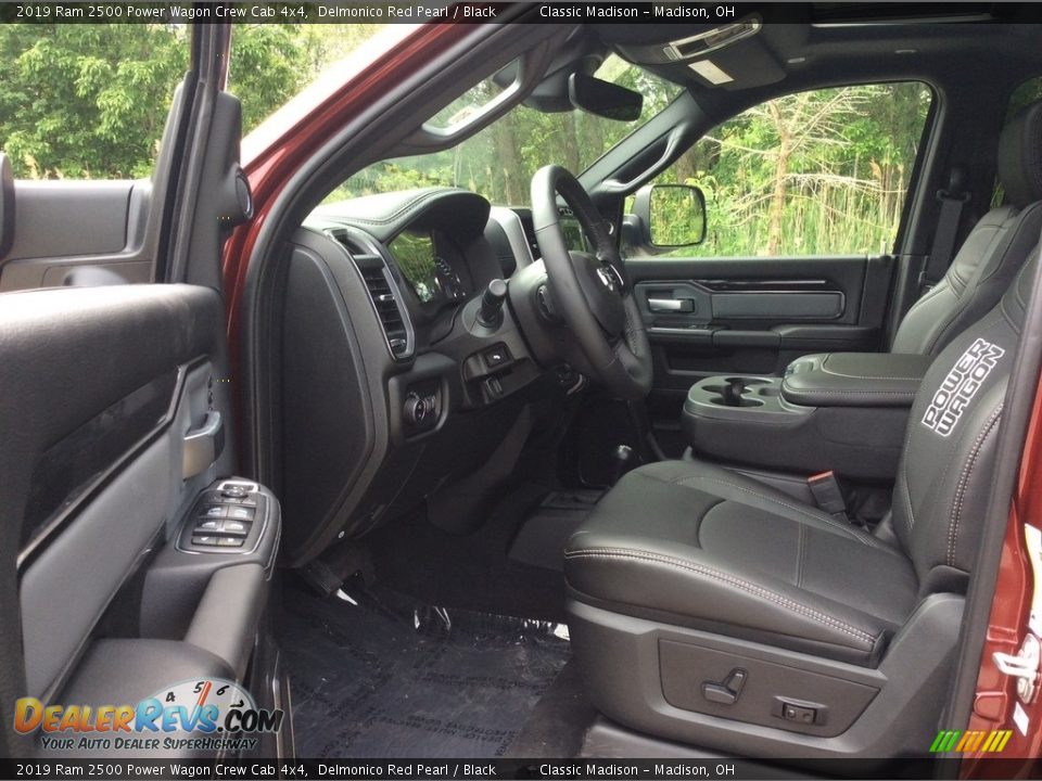 Black Interior - 2019 Ram 2500 Power Wagon Crew Cab 4x4 Photo #11
