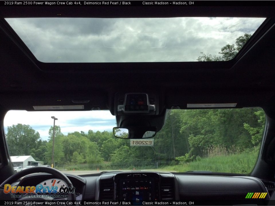 Sunroof of 2019 Ram 2500 Power Wagon Crew Cab 4x4 Photo #13