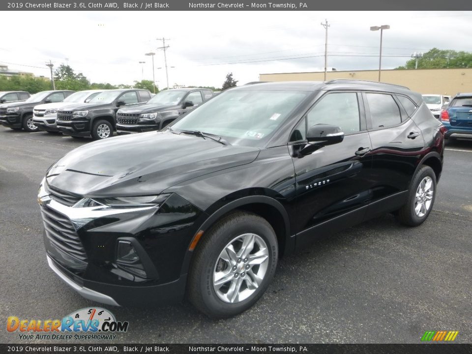 2019 Chevrolet Blazer 3.6L Cloth AWD Black / Jet Black Photo #1