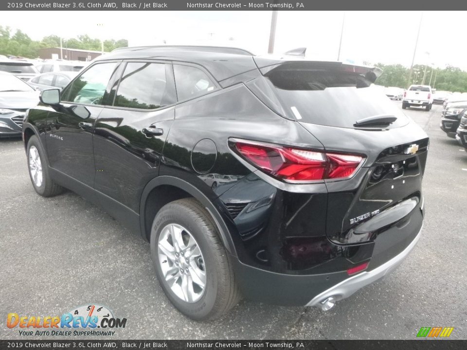 2019 Chevrolet Blazer 3.6L Cloth AWD Black / Jet Black Photo #3