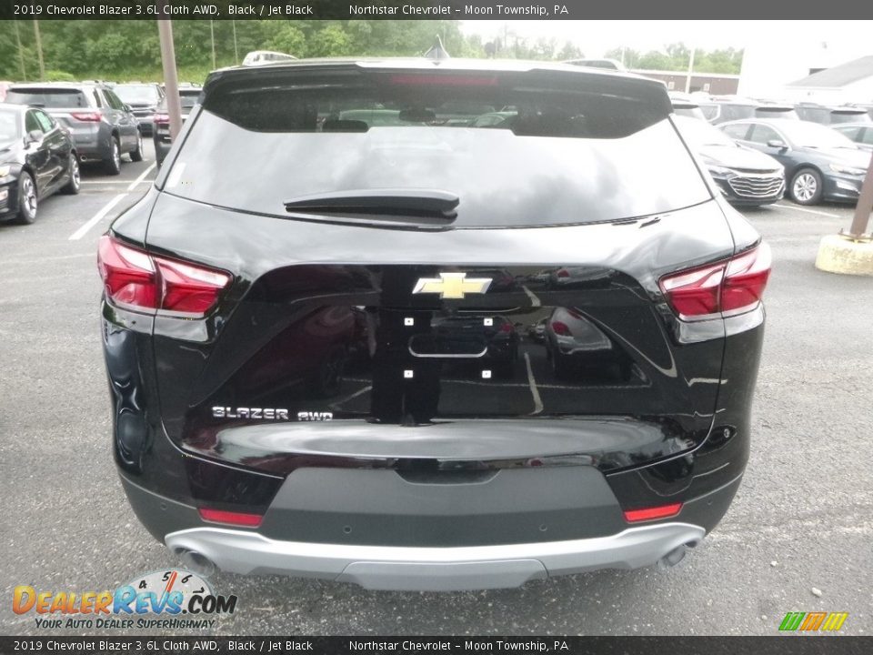 2019 Chevrolet Blazer 3.6L Cloth AWD Black / Jet Black Photo #4