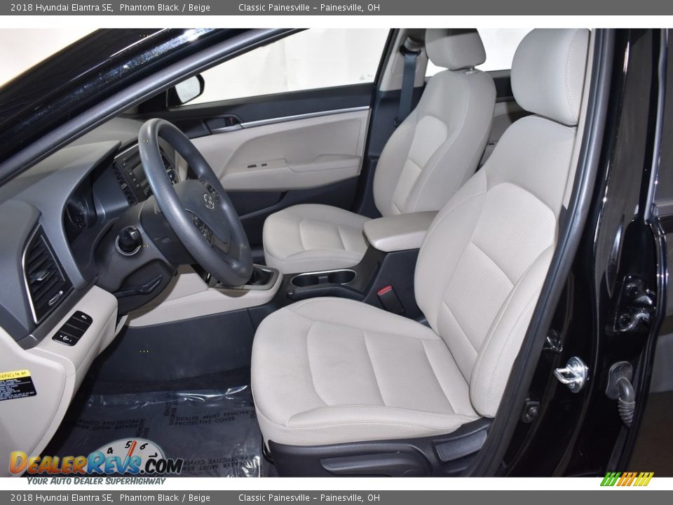 Beige Interior - 2018 Hyundai Elantra SE Photo #7