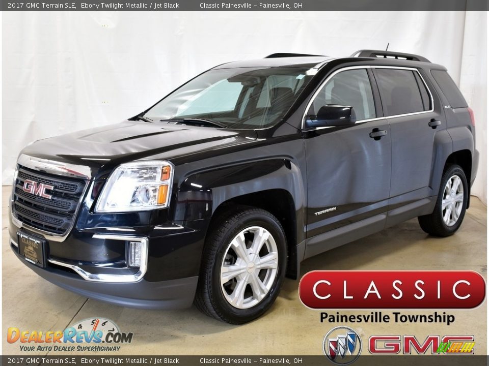 2017 GMC Terrain SLE Ebony Twilight Metallic / Jet Black Photo #1
