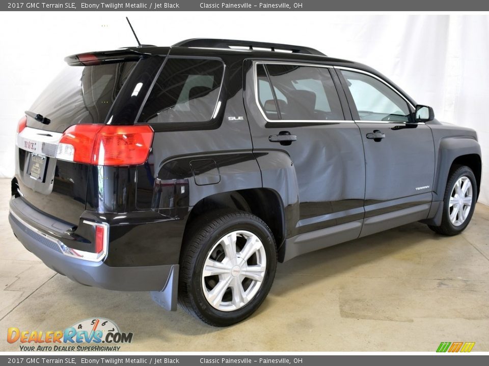 2017 GMC Terrain SLE Ebony Twilight Metallic / Jet Black Photo #2