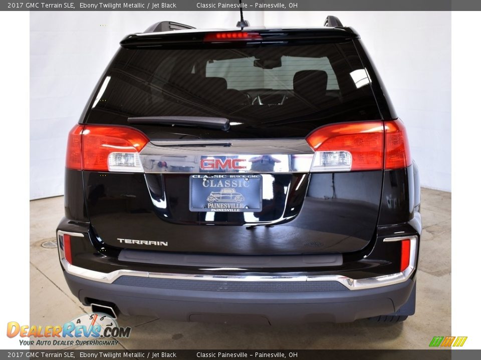 2017 GMC Terrain SLE Ebony Twilight Metallic / Jet Black Photo #3