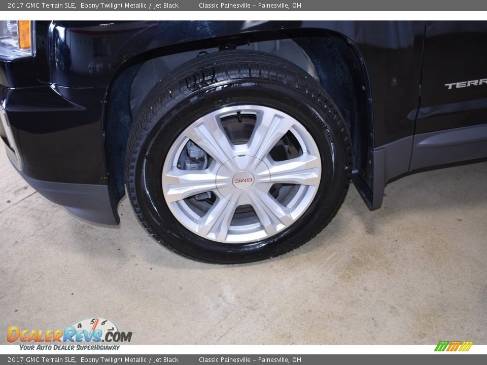 2017 GMC Terrain SLE Ebony Twilight Metallic / Jet Black Photo #5
