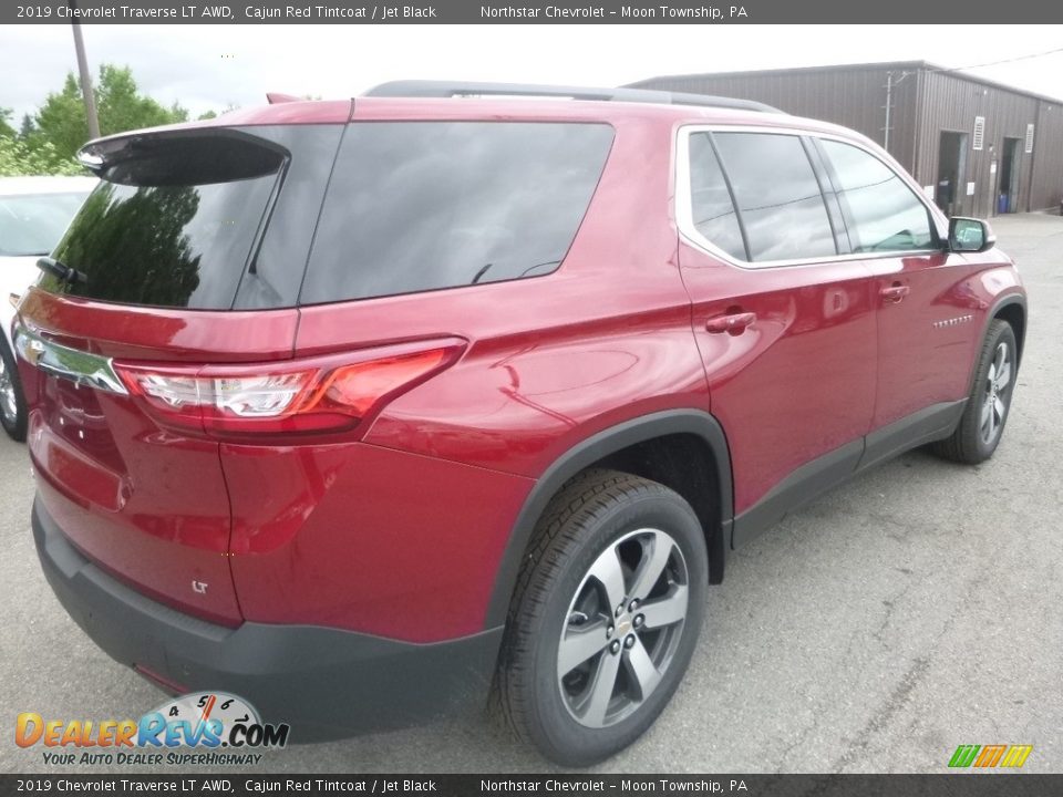 2019 Chevrolet Traverse LT AWD Cajun Red Tintcoat / Jet Black Photo #5