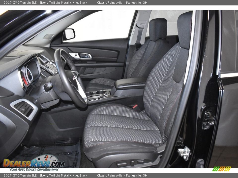 2017 GMC Terrain SLE Ebony Twilight Metallic / Jet Black Photo #7