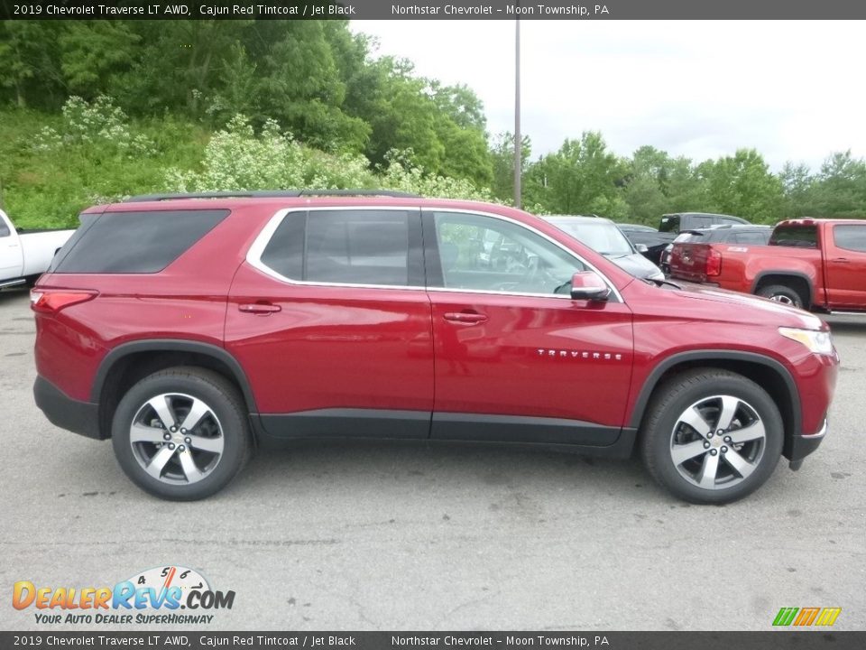 Cajun Red Tintcoat 2019 Chevrolet Traverse LT AWD Photo #6