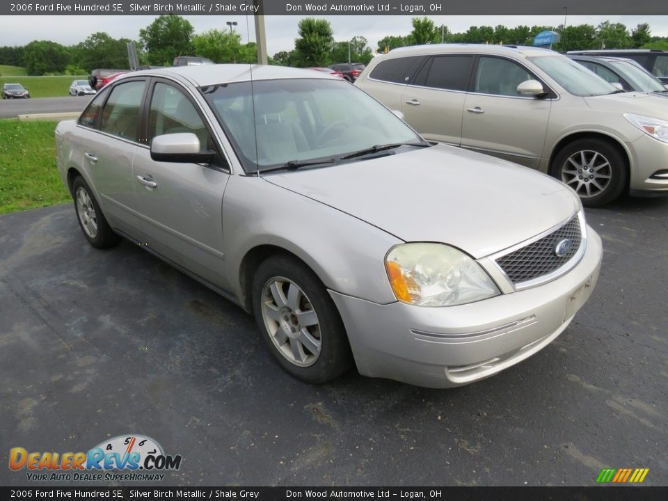 2006 Ford Five Hundred SE Silver Birch Metallic / Shale Grey Photo #4